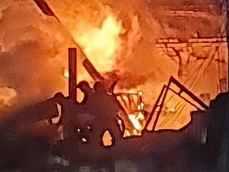 В МЧС рассказали подробности пожара в гаражном кооперативе в Чите