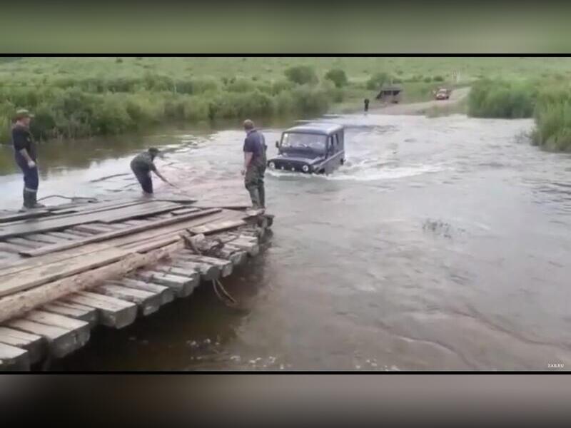 Онон вышел из берегов — видео