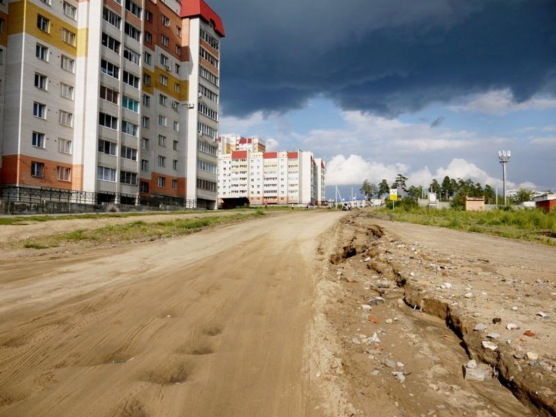 Дорогу на Народной в Чите в 2018 году не смогут отремонтировать