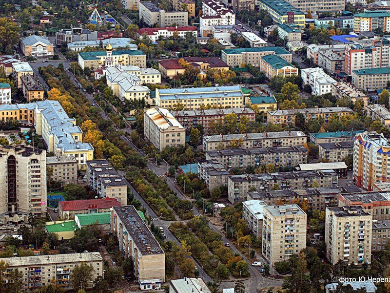 Чита находится на 174 месте в рейтинге самых чистых городов России