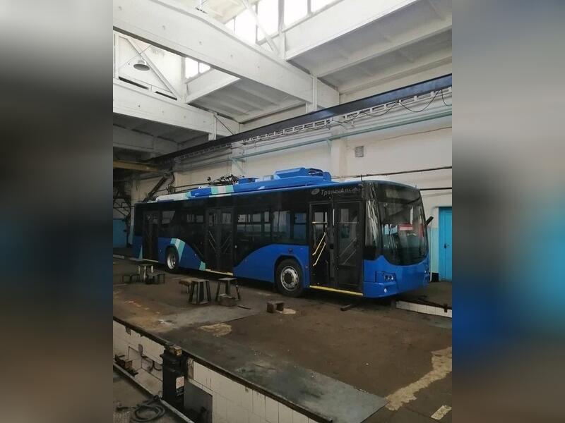 В Читу поступили новые «морозостойкие» троллейбусы