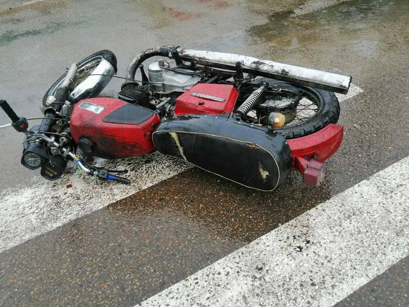 Женщина получила травмы после наезда мотоциклиста в Чите