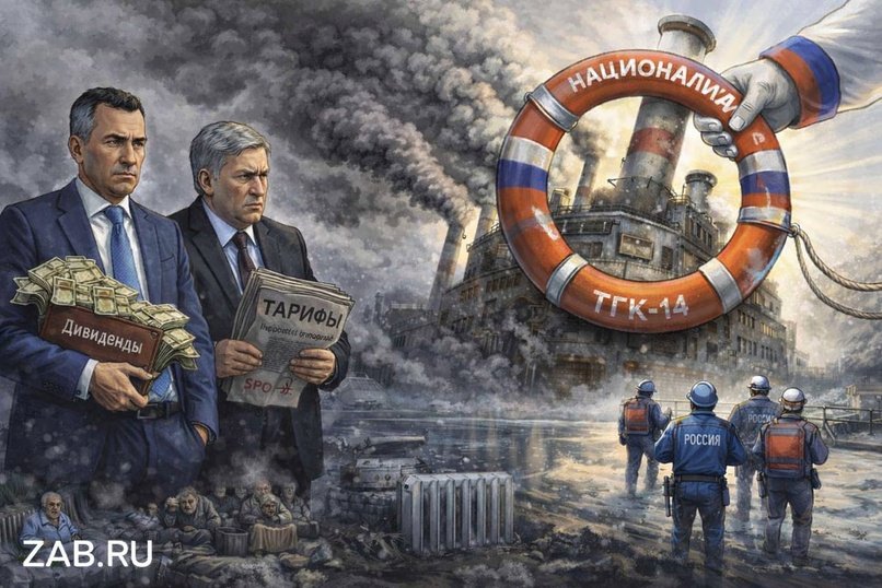 ТГК-14: дивиденды наверх, холод вниз. Почему национализация уже не лозунг, а вопрос выживания