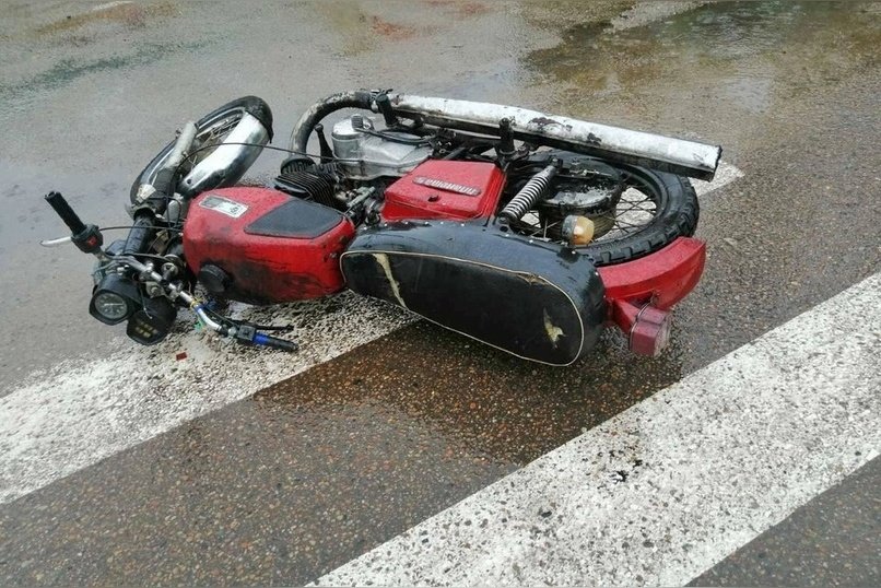 Два мотоцикла столкнулись в Нерчинско-Заводском районе