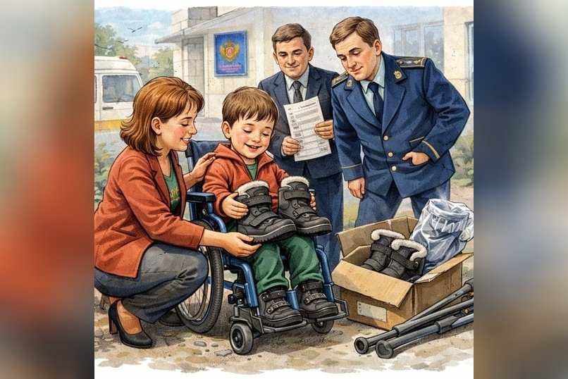 Прокуратура помогла ребенку-инвалиду получить необходимую обувь