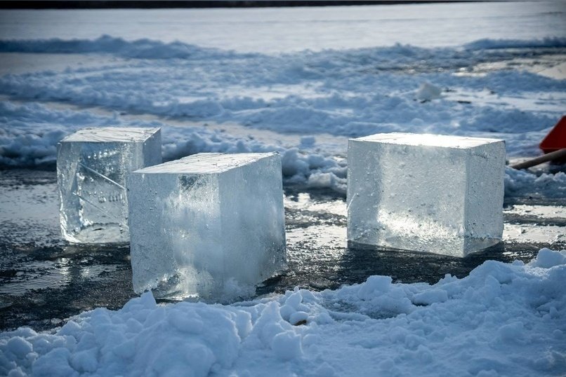 На севере Забайкалья началось строительство двух ледовых городков