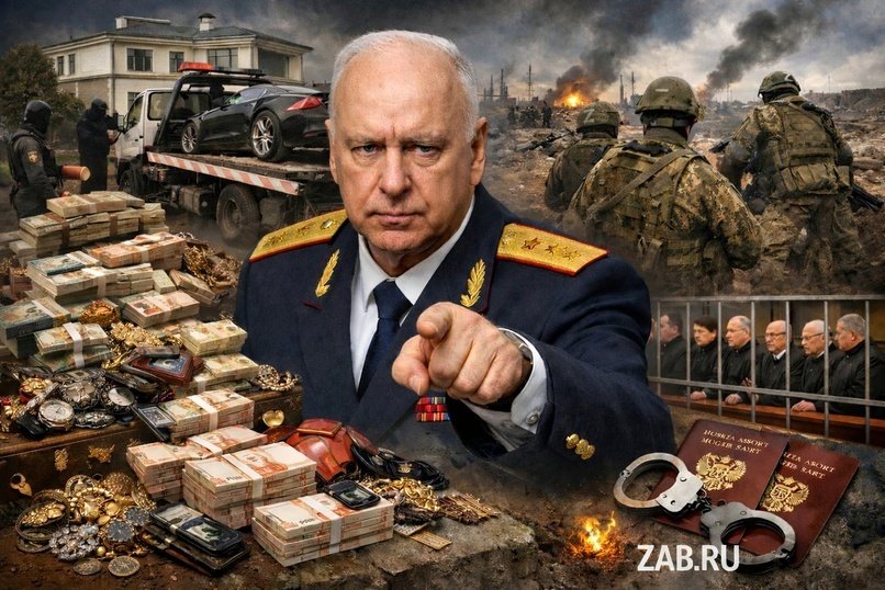 Бастрыкин предложил полную конфискацию имущества коррупционеров