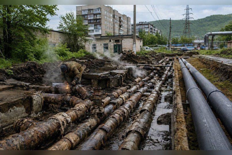 Трубы старше, чем чиновники: почему Забайкалье продолжает латать дыры, пока другие регионы меняют инфраструктуру