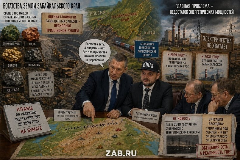 Трутнев проверил Забайкалье