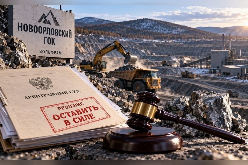 Вольфрам вернули государству: кассация подтвердила изъятие акций Новоорловского ГОКа