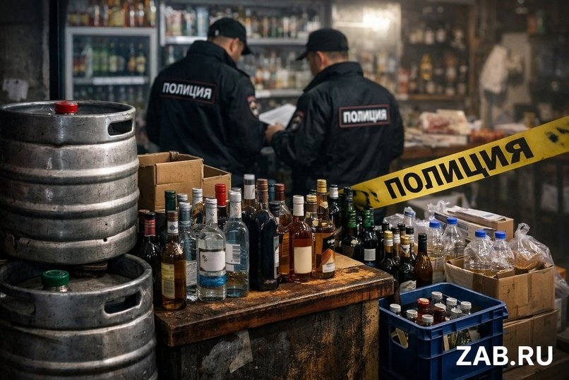 В Чите предпринимателя привлекли к ответственности за незаконную продажу алкоголя