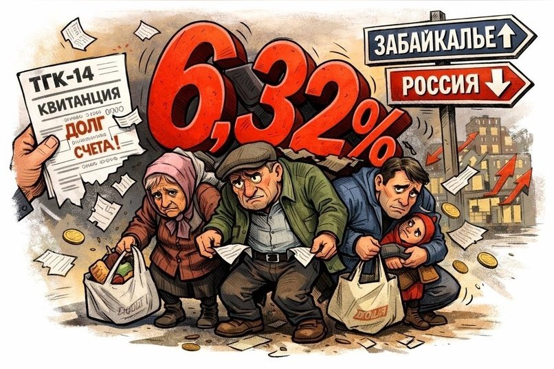 В Забайкальском крае инфляция выше среднего уровня по России