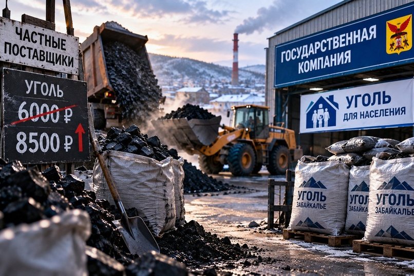 Угольный передел: в Забайкалье может появиться госкомпания по продаже угля