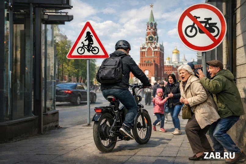 Президент России берется за электровелосипеды: тротуары под угрозой?