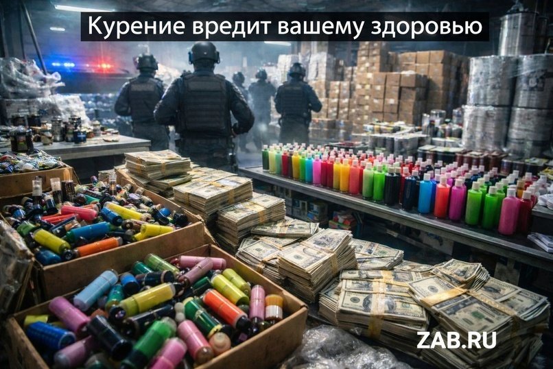 Вейпы на 1 миллиард изъяли из подпольного цеха (18+)
