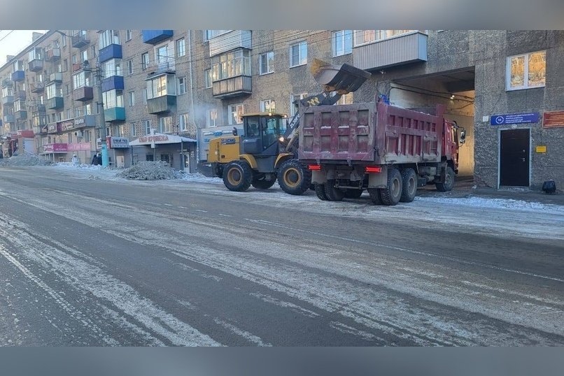 Мэрия: мы очищаем Читу от сугробов