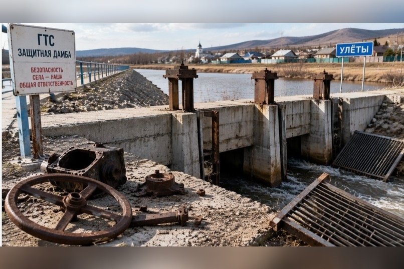 Минприроды Забайкалья сообщило о краже с дамбы в Улетах, угрожающей подтоплением села