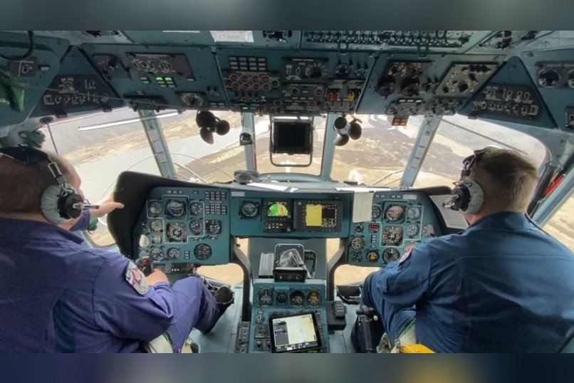 За ледоходом в Забайкалье наблюдают с воздуха