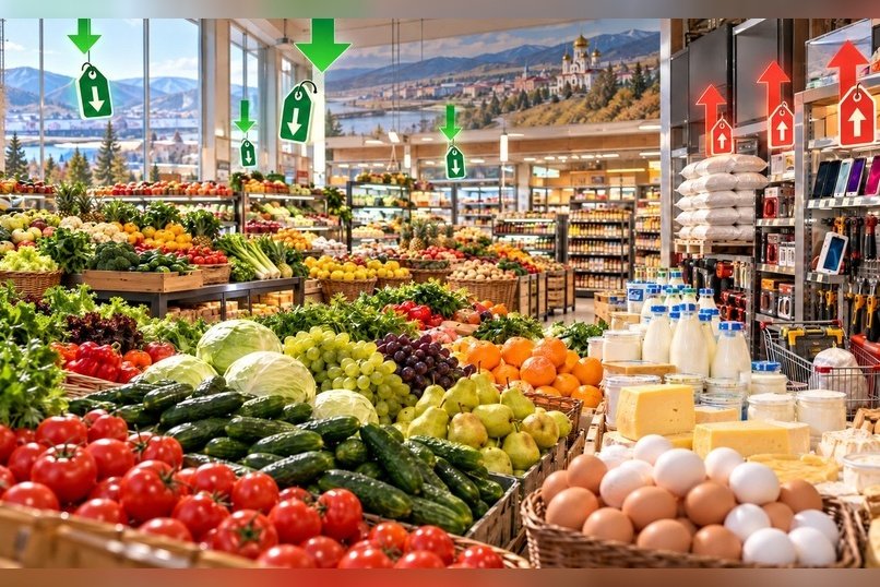 Инфляция в Забайкалье впервые за год упала ниже общероссийской