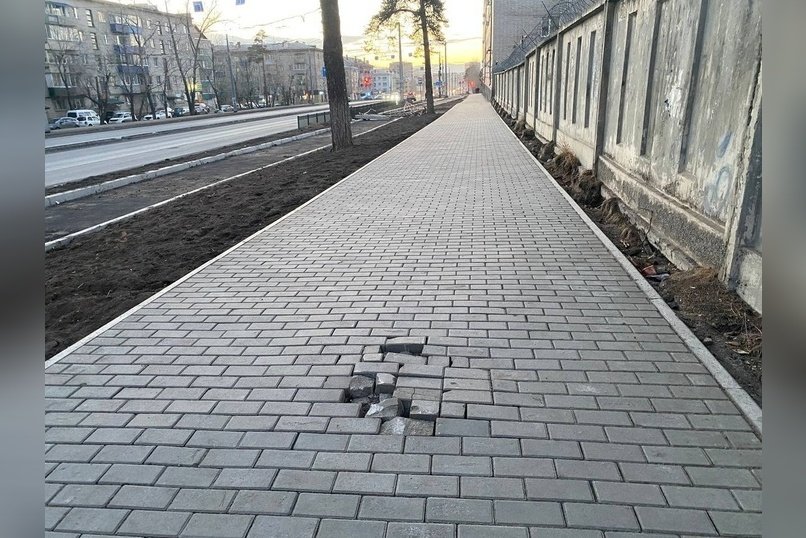 Реконструкция улицы Новобульварной практически завершена