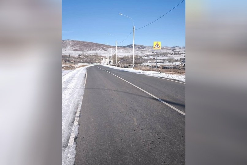 Участок дороги «Мангут — Кыра» отремонтировали в Забайкалье