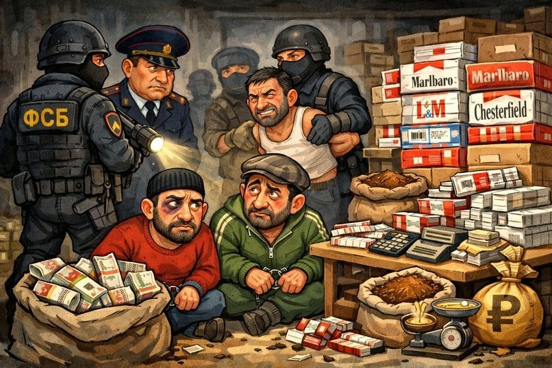 В Чите накрыли подпольный табачный склад на 3,3 млн рублей