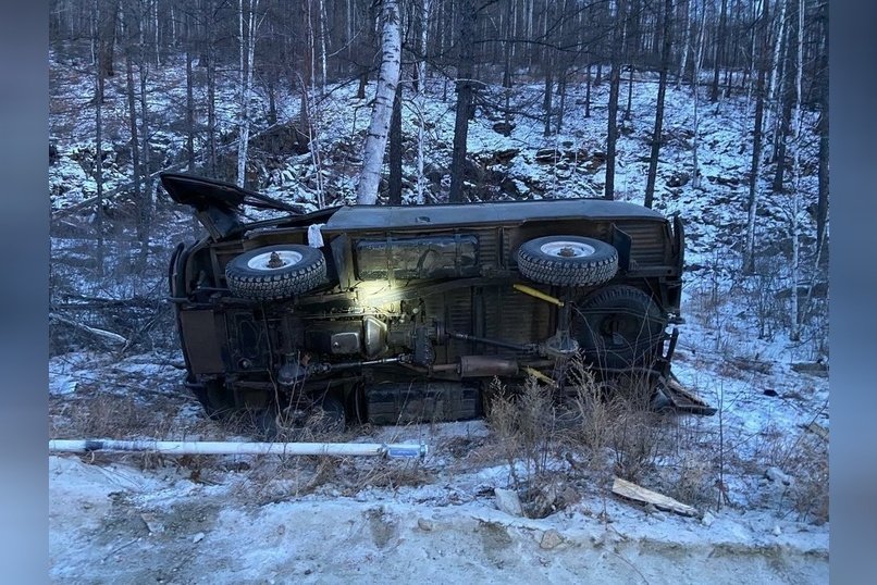 Пассажир УАЗа погиб в страшной аварии