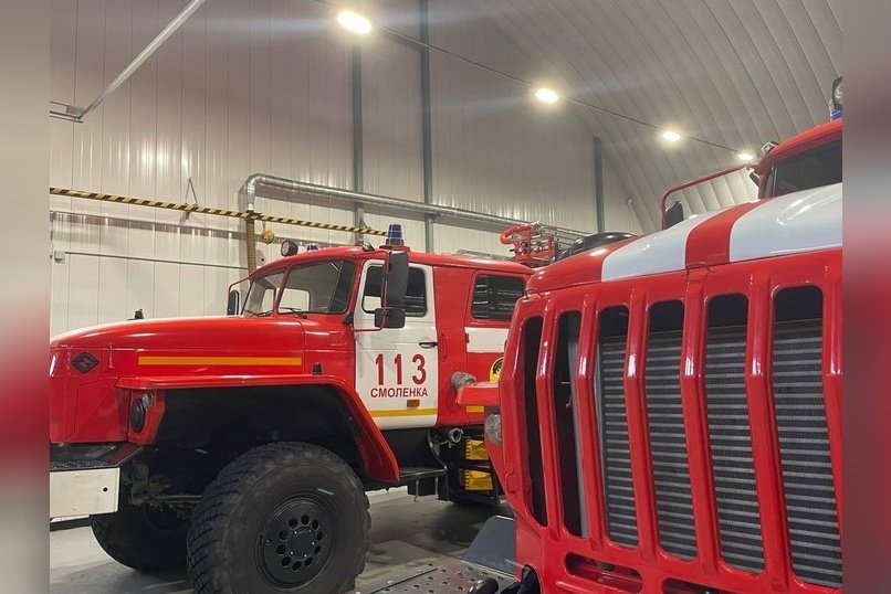 Лесному пожарному из Красного Чикоя вручили медаль за спасение товарищей