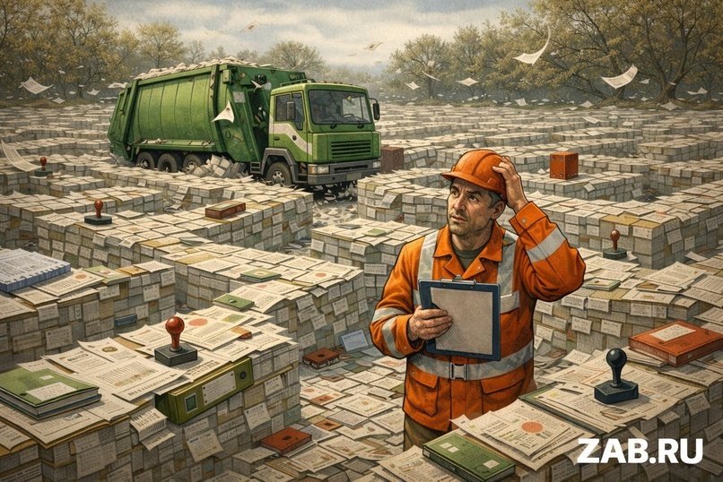 В Забайкалье поддержали идею официально включить вывоз мусора в коммуналку