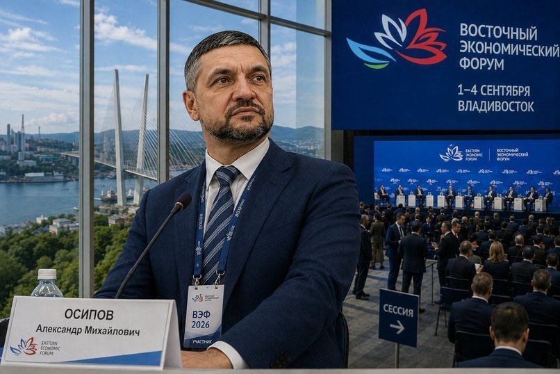 Губернатор-рекордсмен: почему Осипов будет самым заметным главой региона на ВЭФ-2026