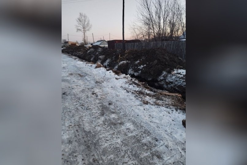 Могочинцы недовольны выполнением работ по устранению наледи