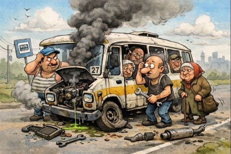 Чита вошла в десятку городов России с наихудшим общественным транспортом