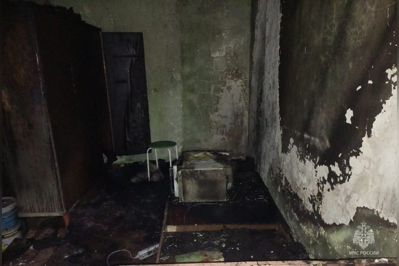 Пожар чуть не унес жизни трех человек в Забайкальске