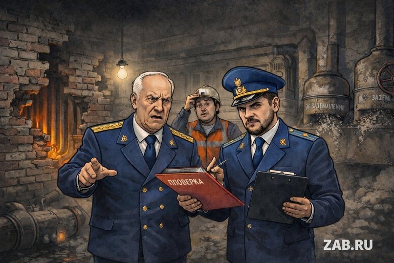 Прокуратура Читы проверила ТЭЦ-1 после аварии