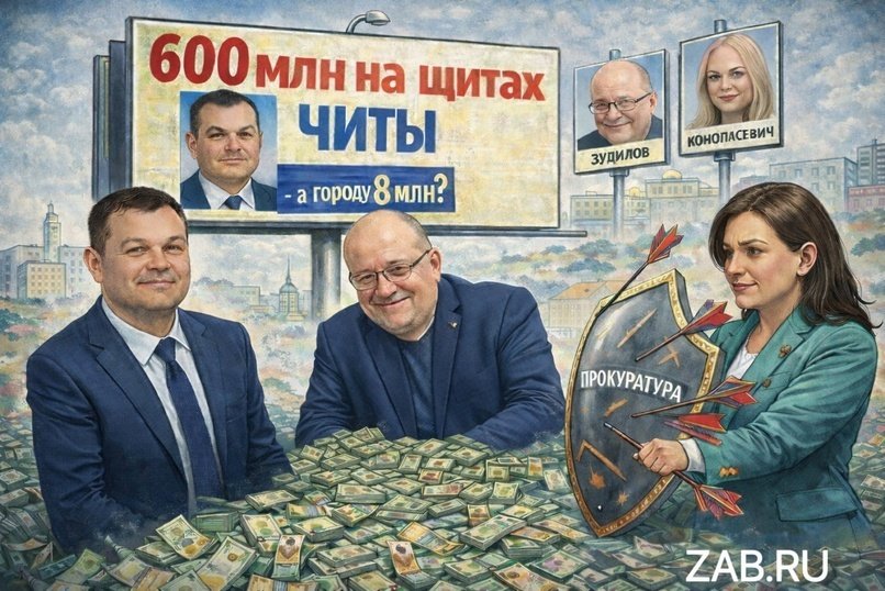 Щиты на миллиарды, бюджет в минусе: что случилось с рекламным рынком Читы?