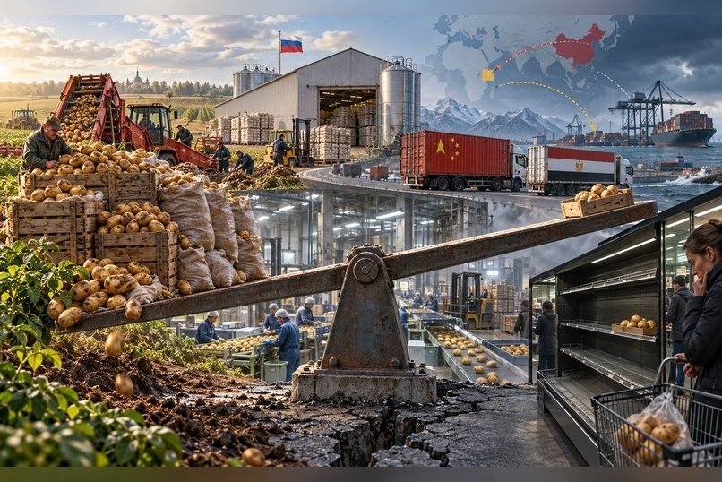 Картофельные качели