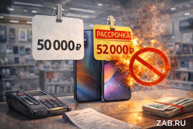 В России запретят разные цены при оплате сразу и в рассрочку