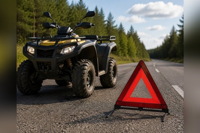 В Иркутском районе два подростка пострадали в ДТП с квадроциклом