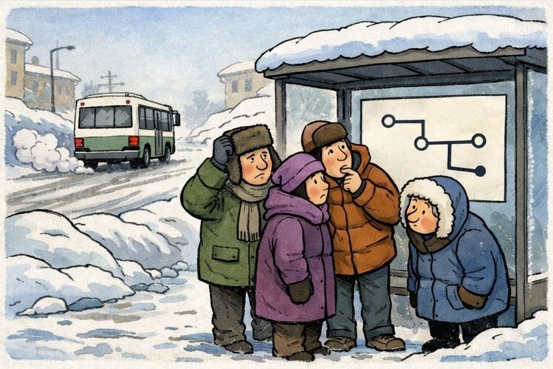 Читинские автобусы №49 «забыли» про Украинский бульвар и улицу Бабушкина