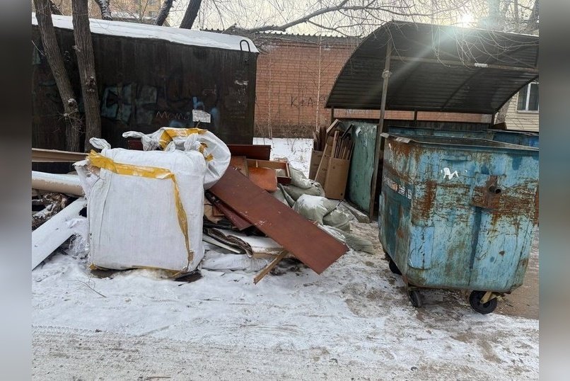 Контейнерные площадки проверили в Чите