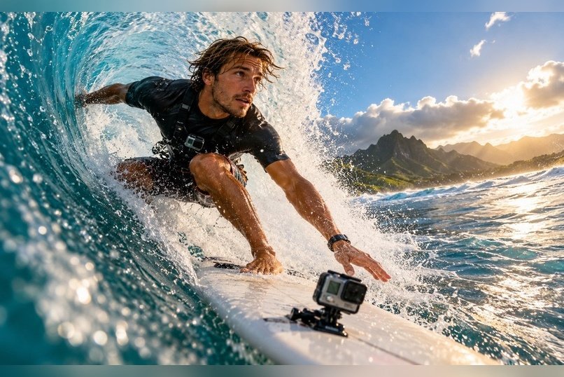 Последний кадр GoPro