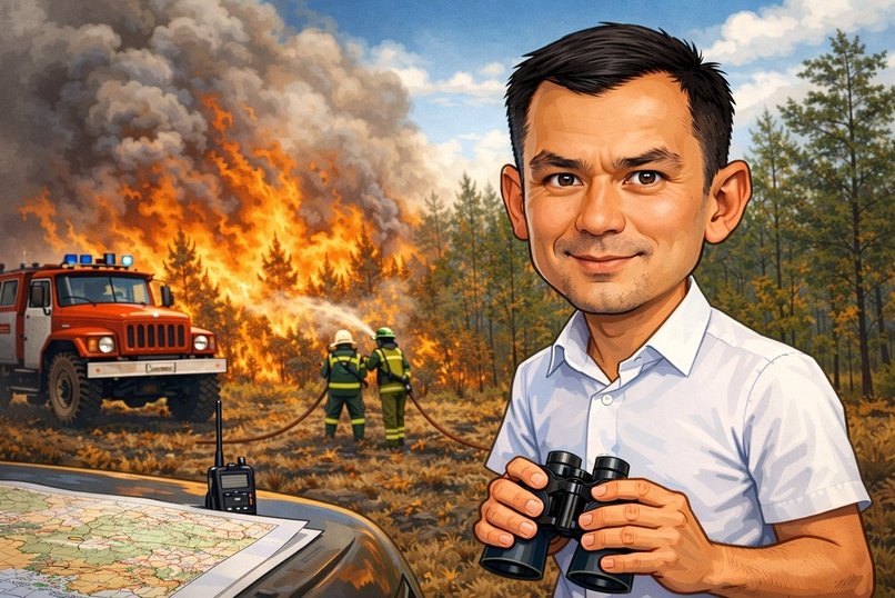 Волжин и новый пожароопасный сезон: побьёт ли Забайкалье собственный антирекорд