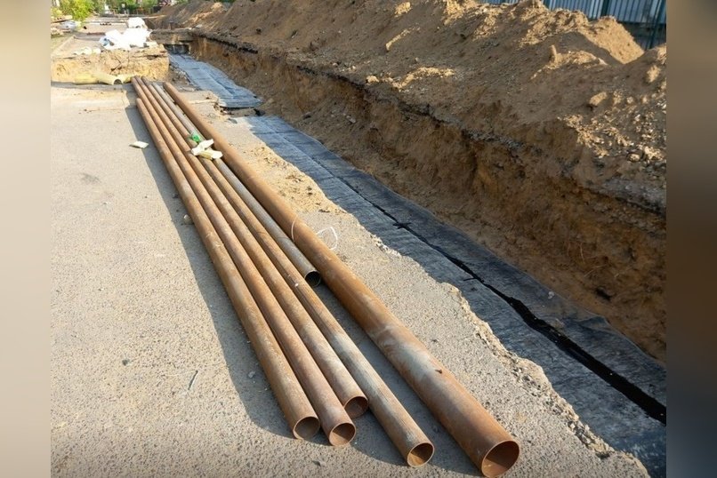 Порыв произошёл на теплотрассе в Атамановке