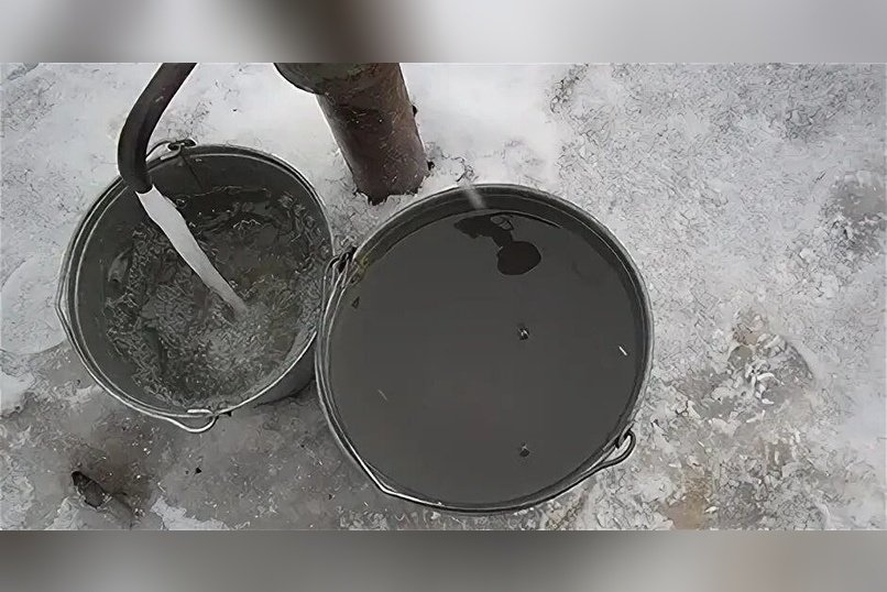 Жители частного сектора в Могоче жалуются на грязную воду из колонки