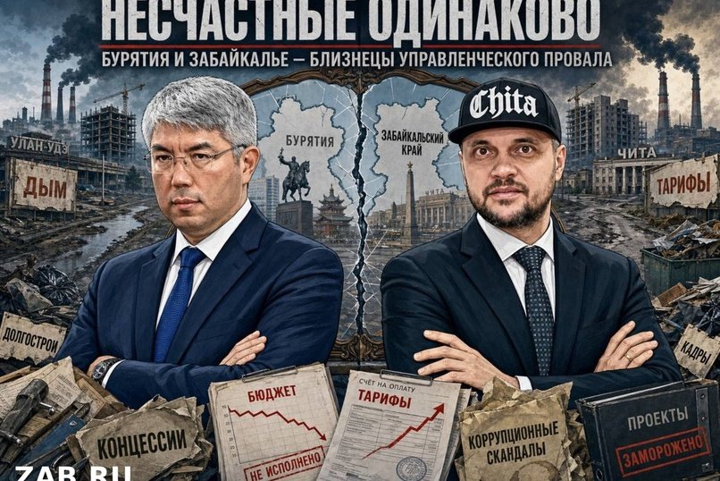 Несчастные одинаково. Бурятия и Забайкалье как зеркало проваленного управления