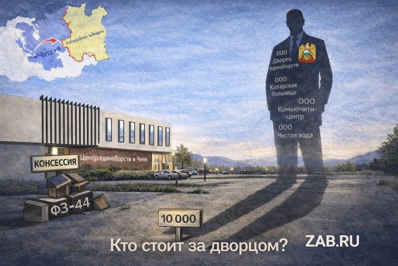 В Чите очередная концессия! Планируют построить «Дворец единоборств» на КСК. Опять схема