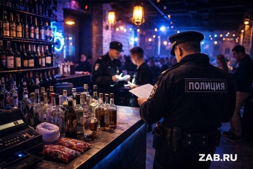 Полиция Читы провела рейд «Ночное заведение»
