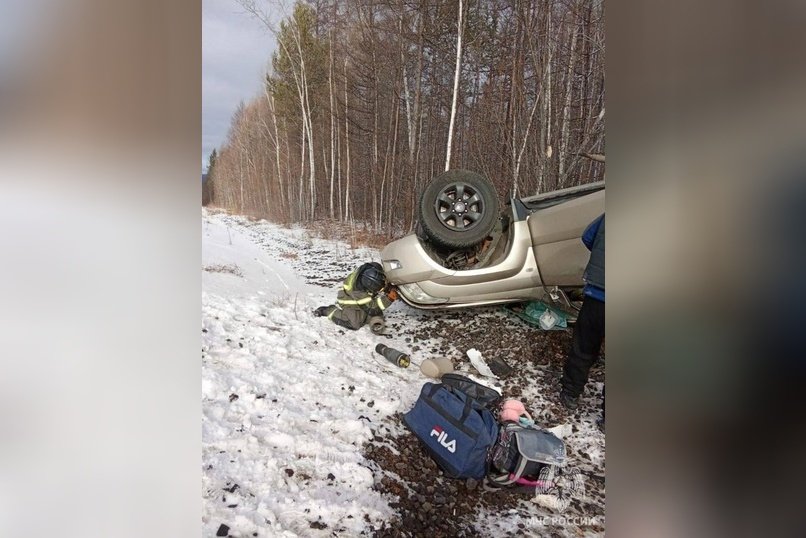 Жёсткое ДТП произошло на трассе в Забайкалье