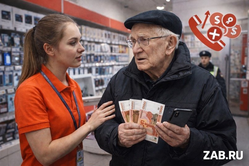 Дедушка хотел заплатить 30 тысяч за &amp;quot;страховку&amp;quot; от БАДов — девушка из салона связи его спасла