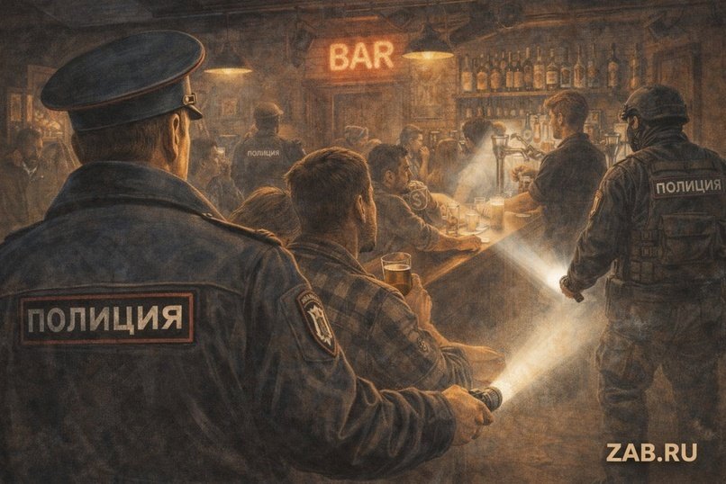 В Чите полицейские выявили девять нарушений в ночных барах